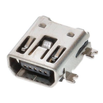 MUSB-05-S-AB-SM-A-TR by Samtec Inc. - CONNECTOR RCP MINI USB AB 5POS SMD RA