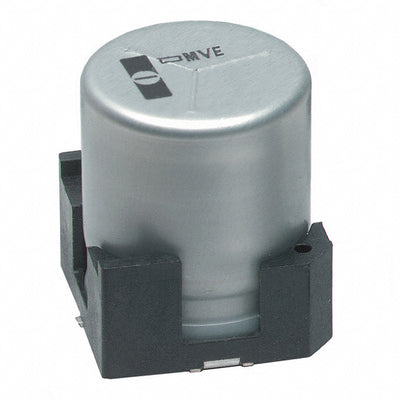 MVE10VC222MK16TR by Chemi-Con - ALUMIN CAP 2200UF 20% 10V SMD