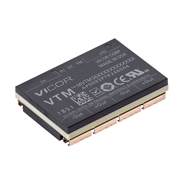 MVTM36BT030M040B00 by Vicor Corporation - DC DC CONVERTER 3V 150W