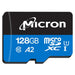 MTSD128ANC8MS-1WT by Micron Technology Inc. - MICRON INDUSTRIAL MICROSD CARD 1