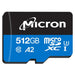 MTSD512ANC8MS-1WT by Micron Technology Inc. - MICRON INDUSTRIAL MICROSD CARD 5