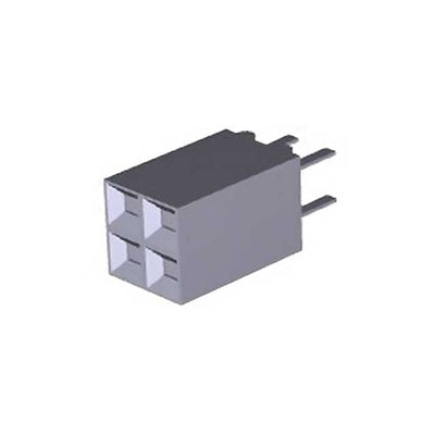 534998-2 by TE Connectivity AMP Connectors - CONNECTOR RECPT 4POS 0.1 GOLD PCB