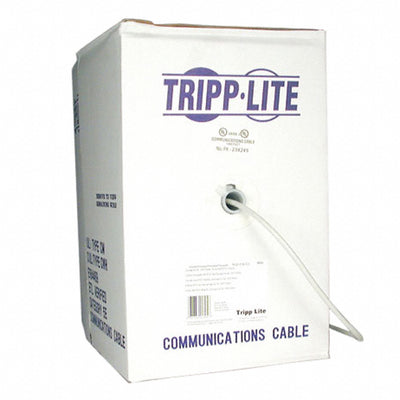 N020-01K-GY by Tripp Lite - CABLE CAT5E 8CON 24AWG GRY 1000