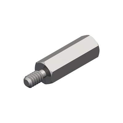 NAS1829C4G40 by RAF Electronic Hardware - STAINLESS STEEL 1/4 HEX MALE/FEM