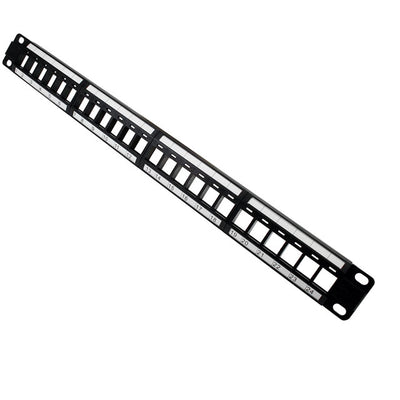 NBP-2224 by Quest Technology International Inc. - UNLOADED PATCH PANEL 24PORT 1U