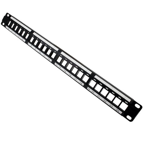 NBP-2224 by Quest Technology International Inc. - UNLOADED PATCH PANEL 24PORT 1U