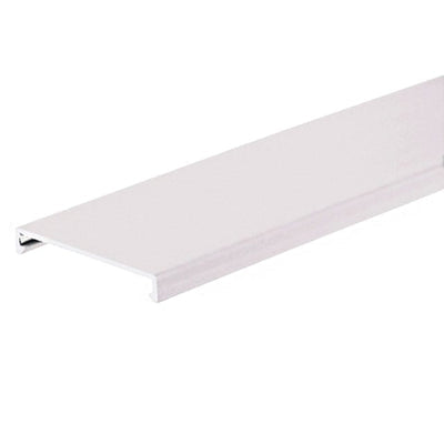 NC4WH6 by Panduit Corp - DUCT CVR HAL FREE WHT 4""X 6