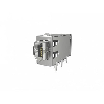 NDMA132100 by Amphenol ICC (Commercial Products) - IX MAG RECEPTACLE, TYPE A RA FLA