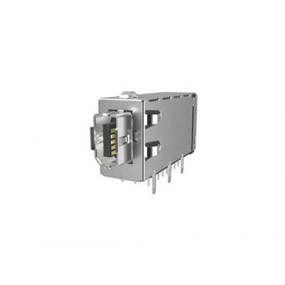 NDMA152100 by Amphenol ICC (Commercial Products) - IX MAG RECEPTACLE, TYPE A RA FLA