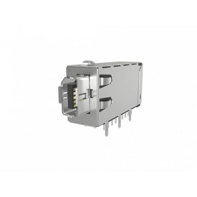 NDMB152100 by Amphenol ICC (Commercial Products) - IX MAG RECEPTACLE, TYPE B RA FLA