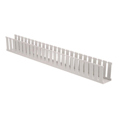 NE2X3WH6 by Panduit Corp - WIRE DUCT SLOTTED SCREW 6' WHITE