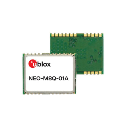 NEO-M8Q-01A by u-blox - RF RECEIVER GNSS/GPS 1.575GHZ