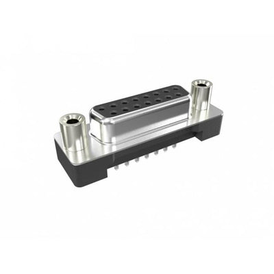 NFD17A15SA3E1CA by Amphenol ICC (Commercial Products) - D-SUB, 15 PIN SOCKET, VERTICAL P