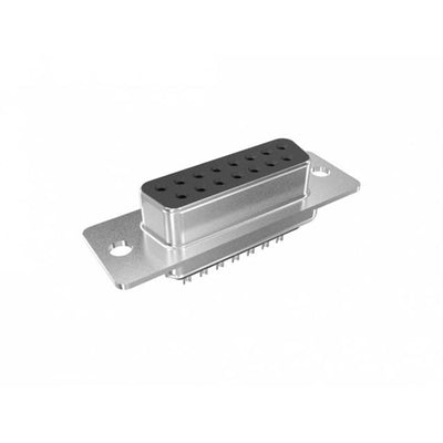 NFD17A15SB2E1BA by Amphenol ICC (Commercial Products) - D-SUB, 15 PIN SOCKET, VERTICAL,