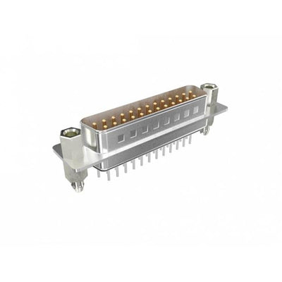 NFD17B25PB2E1DA by Amphenol ICC (Commercial Products) - D-SUB, 25 PIN PLUG, VERTICAL, SO