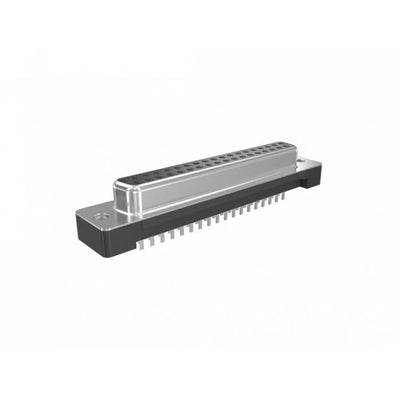 NFD17C37SB4E1CA by Amphenol ICC (Commercial Products) - D-SUB, 37 PIN SOCKET, VERTICAL,