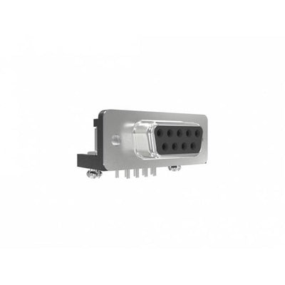 NFD17E09SAFC1DA by Amphenol ICC (Commercial Products) - D-SUB, 9 PIN SOCKET, RIGHT ANGLE