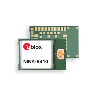 NINA-B410-00B by u-blox - RF TXRX MODULE BT 5.1 ANT SMD