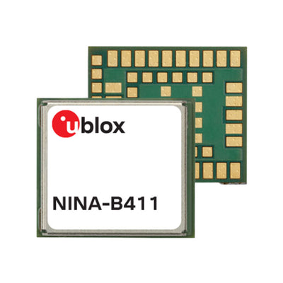 NINA-B411-01B by u-blox - RF TXRX MODULE BT 5.1, NRF52833