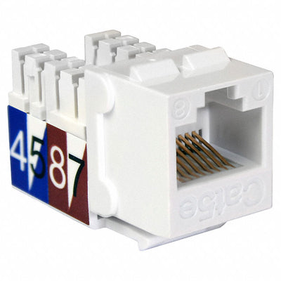 NKJ-5508 by Quest Technology International Inc. - CAT5E SLIMSTYLE 90 DEGREE KEYSTO