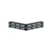 NKPPA48FMY by Panduit Corp - PATCH PANEL 48 PORT 2 ROW ANGLED