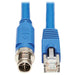 NM12-6A2-05M-BL by Tripp Lite - M12 X-CODE CAT6A 10G F/UTP CMR-L