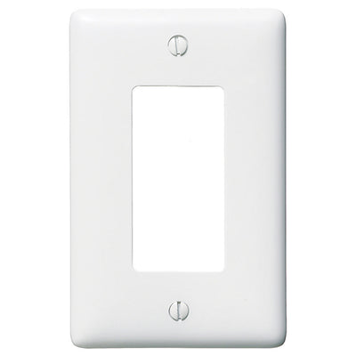 NP26W by Hubbell Controls - WALLPLATE, 1-G, 1) RECT, WH