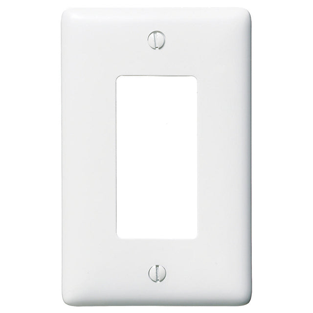 NP26W by Hubbell Controls - WALLPLATE, 1-G, 1) RECT, WH