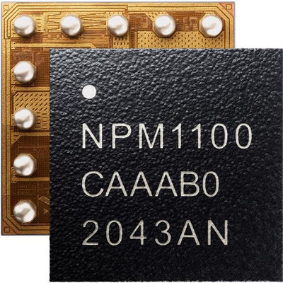 NPM1100-CAAB-R7 by Nordic Semiconductor ASA - POWER MANAGEMENT IC WSLP VTERM 4
