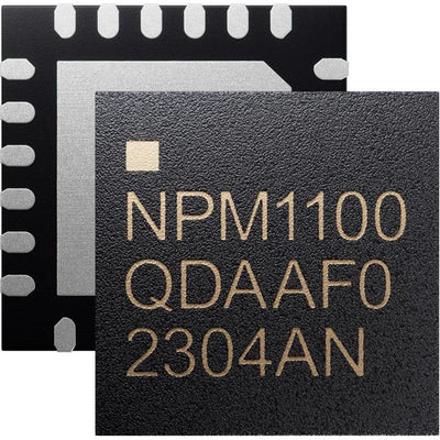 NPM1100-QDAB-R7 by Nordic Semiconductor ASA - POWER MANAGEMENT IC QFN24 VTERM4