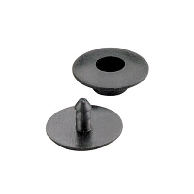 NR4BL-L by Panduit Corp - SNAP RIVET NYLON BLK 4 X 4