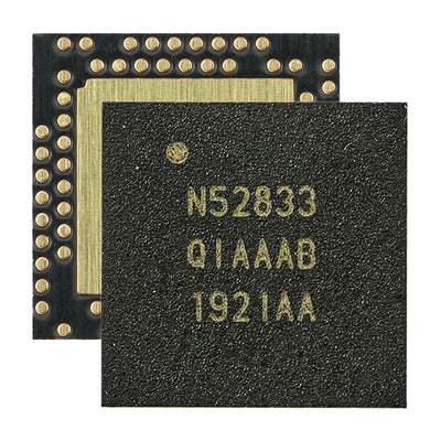 NRF52833-QIAA-R by Nordic Semiconductor ASA - BLE/ANT/ 802.15.4/THREAD/ZIGBEE