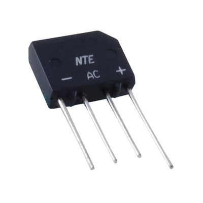NTE168 by NTE Electronics, Inc - R-SI BRIDGE 400V 2A