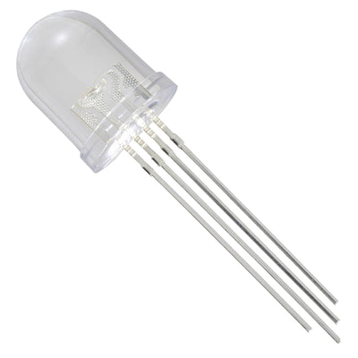 NTE30157-10 by NTE Electronics, Inc - LED 10MM RGB COMMON ANODE 10PCS
