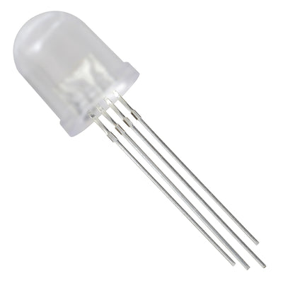NTE30158-10 by NTE Electronics, Inc - LED 10MM RGB COMMON ANODE 10PCS