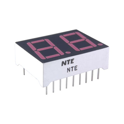 NTE3074 by NTE Electronics, Inc - LED DISPLAY RED 0.560 IN