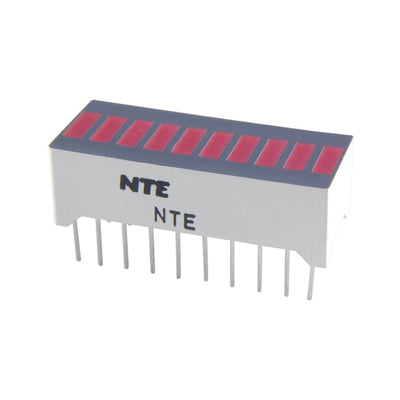 NTE3115 by NTE Electronics, Inc - 10-LED RED BAR
