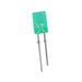 NTE3167 by NTE Electronics, Inc - LED-RECTANGULAR IND.GREEN
