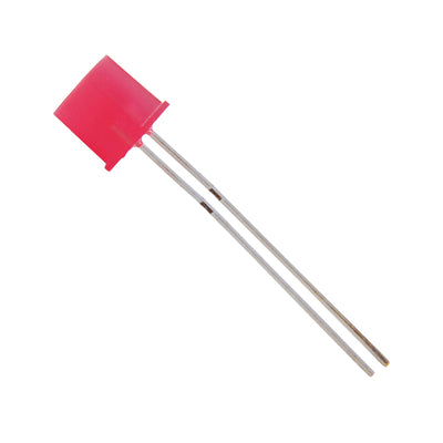 NTE3169 by NTE Electronics, Inc - LED-SQUARE RED DIFFUSED
