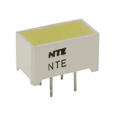 NTE3182 by NTE Electronics, Inc - LED-YELLOW RECTANGULAR