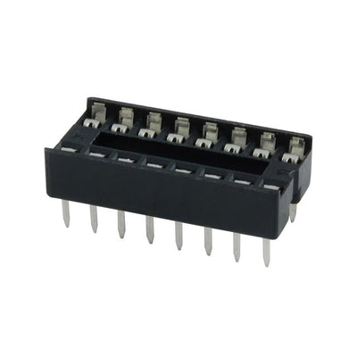 NTE416-3 by NTE Electronics, Inc - SOCKET 16-PIN DIP, 3 Pack