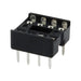 NTE423-3 by NTE Electronics, Inc - SOCKET 8-PIN DIP, 3 Pack