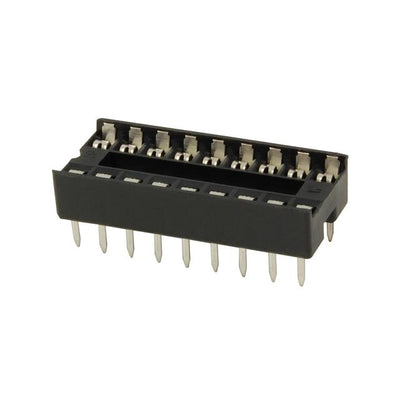 NTE435P18-3 by NTE Electronics, Inc - Socket 18 PIN DIP, 3 Pack