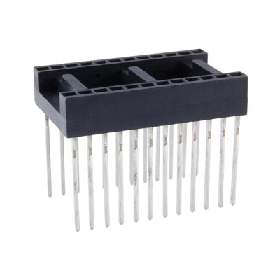NTE436W24 by NTE Electronics, Inc - 24-PIN DIP IC SOCKET