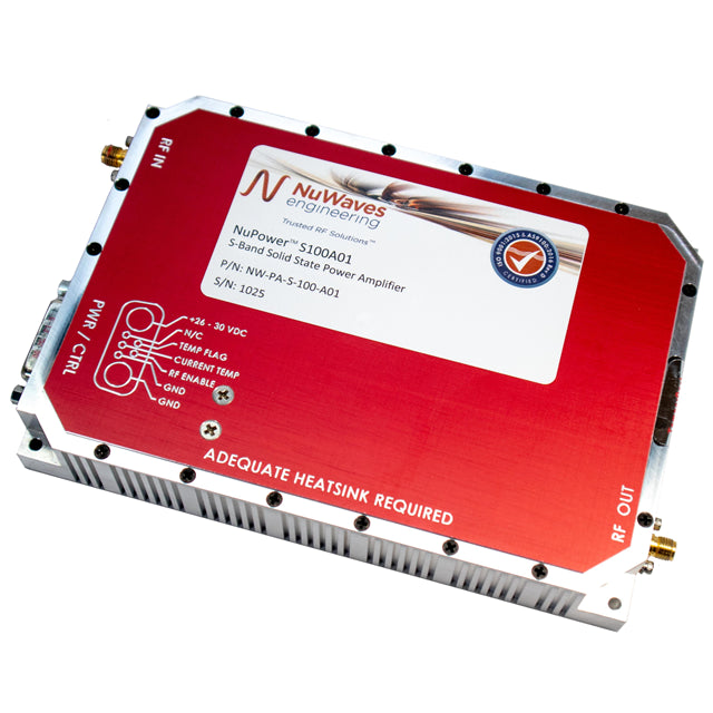 NW-PA-S-100-A01 by NuWaves RF Solutions - IC RF AMP GPS 2GHZ-2.5GHZ