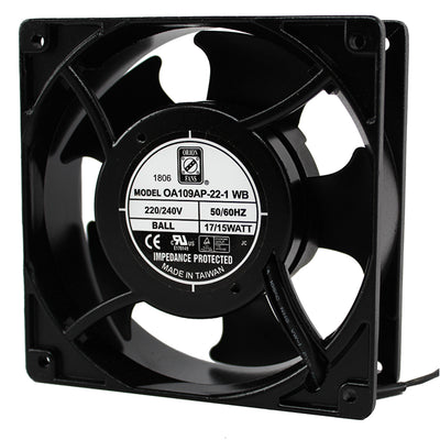 OA109AP-22-1WB by Orion Fans - FAN AXIAL 120X38MM 230VAC WIRE