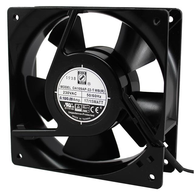 OA109AP-22-1WBR by Orion Fans - 230VAC 120X38MM REVERSE AIRFLOW