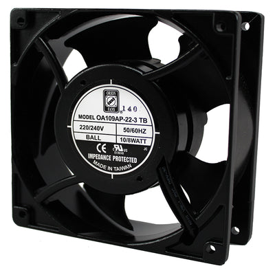 OA109AP-22-3TB by Orion Fans - FAN AXIAL 120X38MM 230VAC TERM