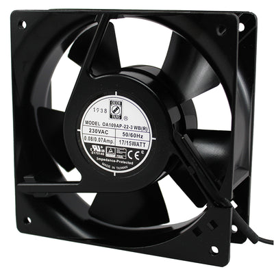 OA109AP-22-3WBR by Orion Fans - FAN AXIAL 120X38MM 230VAC WIRE