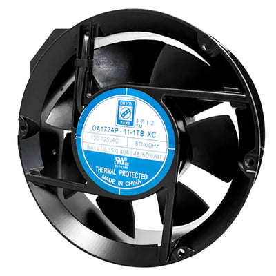 LFG225B by Orion Fans - FAN GUARD, LOUVERED FINGER BLA